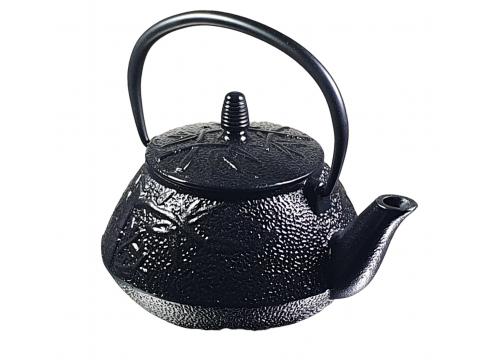 gallery image of Cast Iron Teapot - Bamboo Black