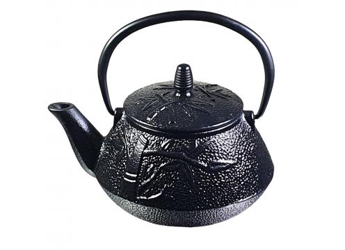 product image for Cast Iron Teapot - Bamboo Black