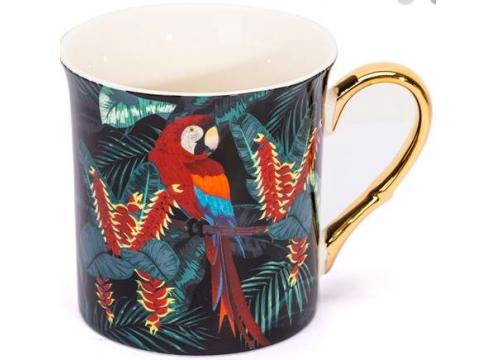 product image for Ashdene In The Jungle Bone China Mug – Macaw
