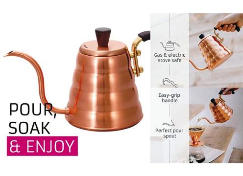 gallery image of Pour over kettle Hario V60 Buono - Copper