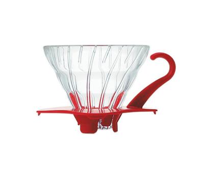 image of Pour Over V60 Hario - Glass Red