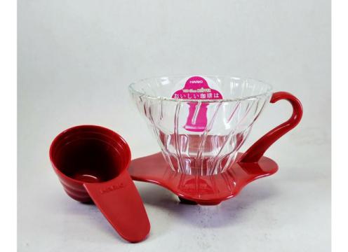 gallery image of Pour Over V60 Hario - Glass Red