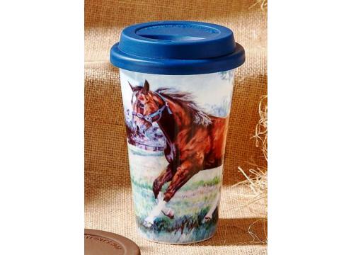 gallery image of Ashdene Beauty of Horses Cantering Spirit - Travel Mug