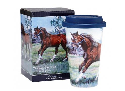 product image for Ashdene Beauty of Horses Cantering Spirit - Travel Mug