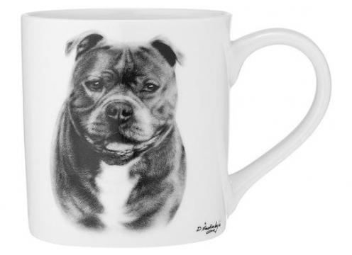 product image for ​Ashdene delightful Dogs Staffy Terrier City Mug