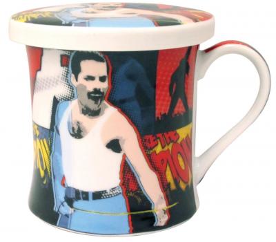 image of Pop Art Mug & Coaster - Freddy Mercury
