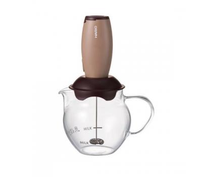image of Hario Creamer Qto Brown - Milk Frother