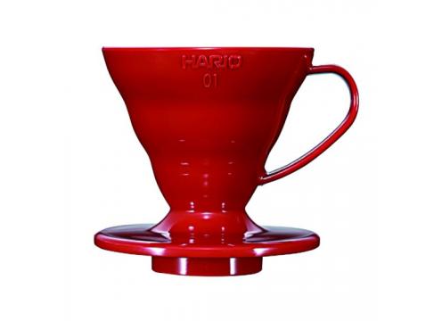 product image for Hario V60 Dripper - Plastic Red