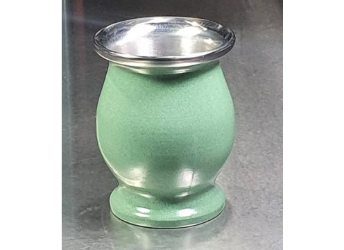 gallery image of Mate Gourd Calabas - Green Stainless Steel