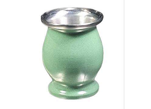 product image for Mate Gourd Calabas - Green Stainless Steel