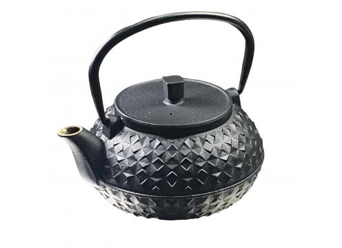product image for Cast Iron Teapot- Black Daimond