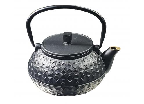 gallery image of Cast Iron Teapot- Black Daimond