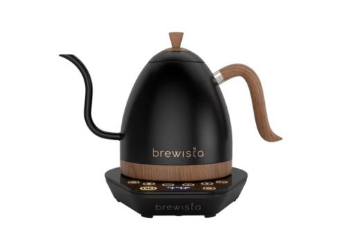 product image for Brewista Artisan 1.0L Kettle - Matte Black & Brown