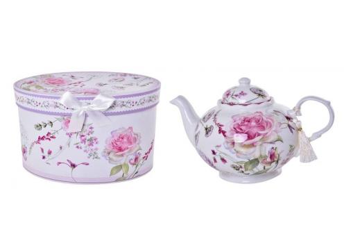 product image for Bone China Rose Garden Teapot