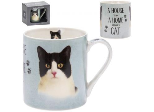 product image for Leonardo Collection Feline Friends - Black & white Cat