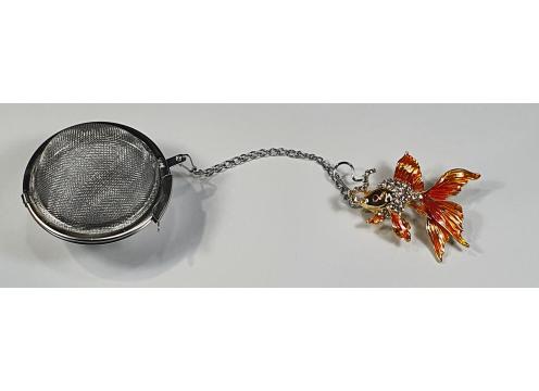 product image for Tea Ball Infuser - Gold fish Orange