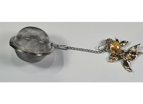 gallery image of Tea Ball Infuser - Gold fish Blue