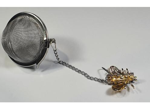 gallery image of Tea Ball Infuser - Queen Bee Brooch