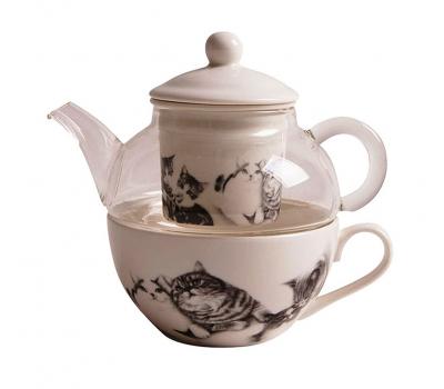 image of ​Ashdene - Tea for one feline Friends