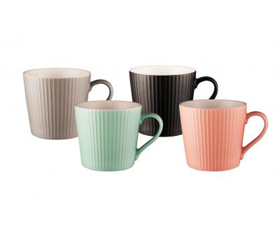 image of Bundanoon Ribbed Mug Set of 4
