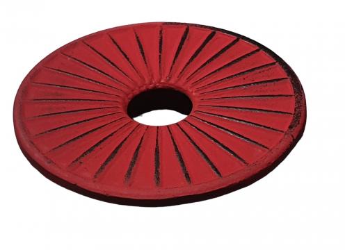 product image for Cast Iron Trivet Moon Red