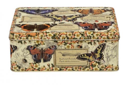 product image for Baker Tin - Nostalgia Butterfly 