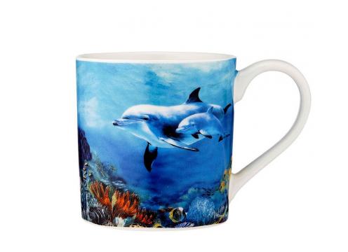 product image for Ashdene Playful Dolphins Reef Exploring City Mug