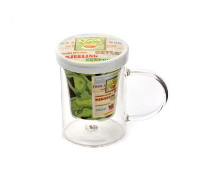 image of Glass Herb Tea Mug  James