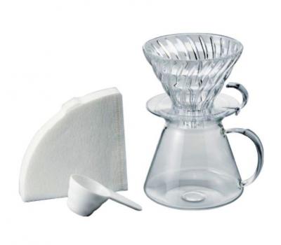 image of Hario Simply V60 Glass Brewing Kit