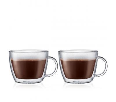 image of Bodum - Bistro Double wall Latte  Mugs 