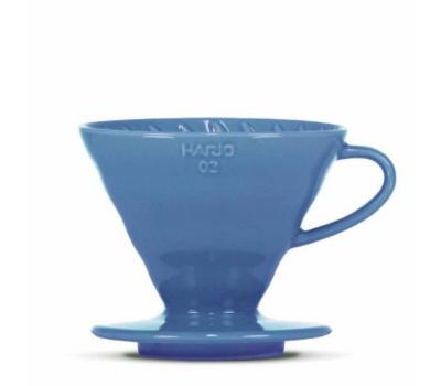 image of Hario V60 Dripper 02 - Teal Blue