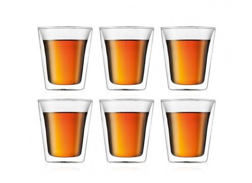 product image for ​Bodum Canteen Double wall glasses Set of 6