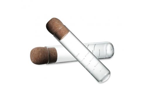 product image for Posh Glass Tea Infuser - Clear/Natural Cork Lid