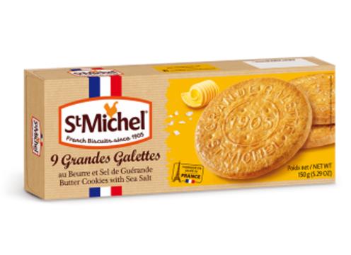 product image for ​St Michel - Butter Glattes Sea Salt Cookies