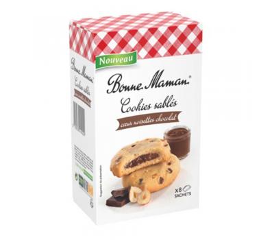image of Bonne Maman Hazelnut/Chocolate Sable 150g