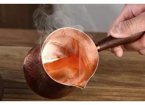 gallery image of Turkish Coffee Pot Copper Hammerd - Bakir