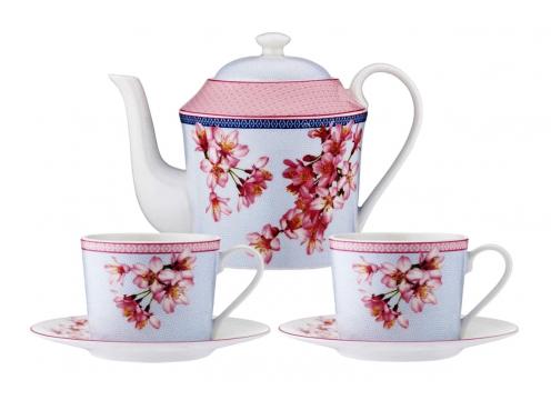 product image for Ashdene Cherry Blossom Teapot and 2 Teacup Set 