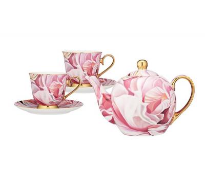 image of Ashdene Blooms Champagne​ Teapot set