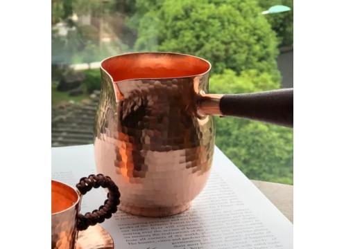 gallery image of Turkish Coffee Pot Copper Hammerd - Ottoman