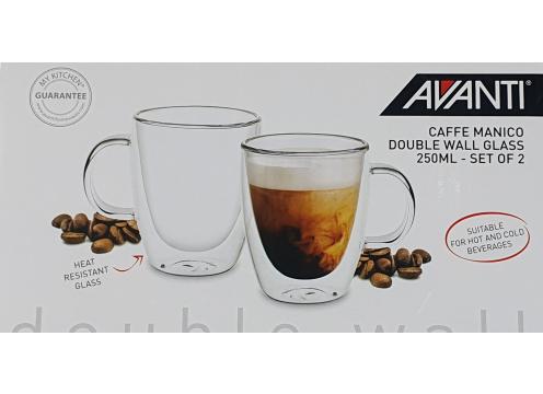 product image for Avanti - Caffe Manico Double Wall Mugs