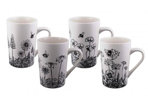 product image for Bundanoon Buzzing Gardenl Mug Set of 4