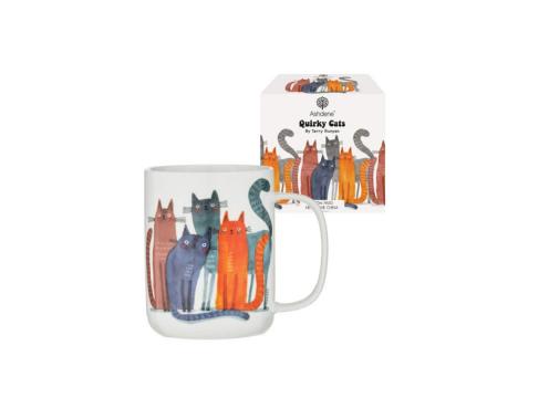 gallery image of Ashdene Quirky Cats 4 Friends Mug