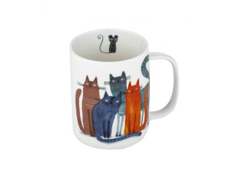 product image for Ashdene Quirky Cats 4 Friends Mug