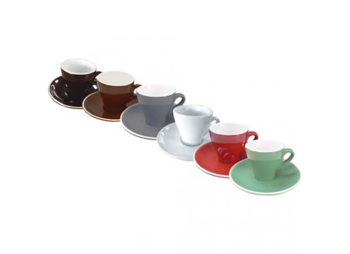 product image for Tulip 140ml Cups and Saucers - Roma