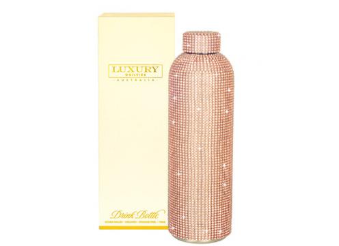 product image for Ogilvies - Luxury Australia Drink Bottle - Diamonte Rose Gold