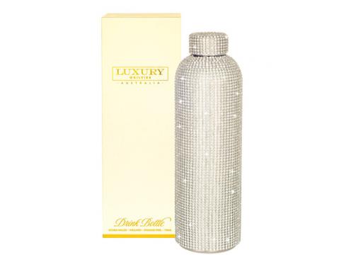 product image for Ogilvies - Luxury Australia Drink Bottle - Diamonte Silver
