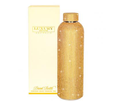 image of Ogilvies - Luxury Australia Drink Bottle - Diamonte Gold