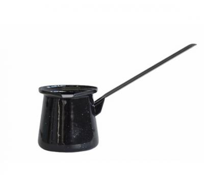 image of Turkish Coffee Pot - Enamel Black