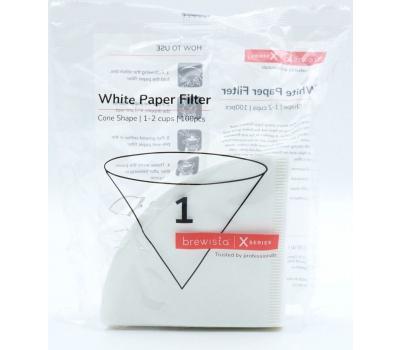 image of Brewista Cone Shape Paper Filter #1 Size 100pk