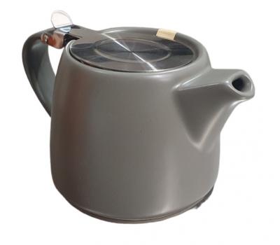 image of Stack Teapot Grey 